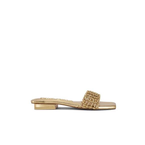 Cult Gaia Maya Sandal in Brass Size 40 NWB $388 MSRP - Picture 1 of 11